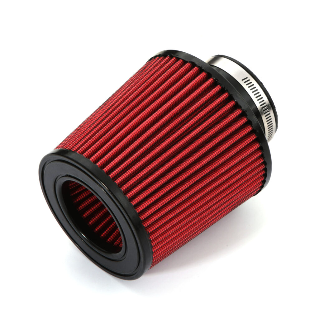 Red/Black Performance Air Filter - 2.75" / 70mm - Universal