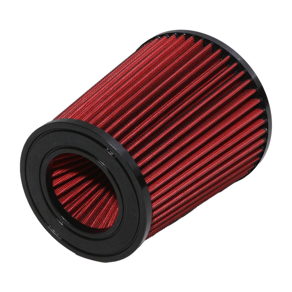 Red/Black Performance Air Filter - 3.5" / 88.9mm - Universal